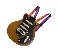 Nishiyuenyi Zaino chitarra da donna per shopping e campeggio, Marrone