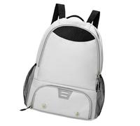 Nishiyuenyi Zaino per Basket con Chiusura a Coulisse e Scomparto per Calzature, Grigio