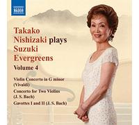 Takako Nishizaki Takako Nishizaki Plays Suzuki Evergreens - Volume 4 (CD) Album