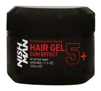 Nishman 5+ Gel effetto gomma Forte 300 ml - Gel per capelli