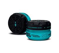 Nishman Aqua Spider Wax 150ML - Tenuta Forte, Finitura Lucida e Stile Flessibile per Ogni Tipo di Capello - Idratazione di Lunga Durata e Cera per Capelli Facilmente (150ML, S3 - Blue Web)