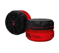 NISHMAN Aqua Spider Wax S6 - Keratin Red 150g - Profumo di Mango - Tenuta Forte e Finitura Lucida Cera per Capelli da Uomo, Styling Flessibile per Tutti i Tipi di Capelli