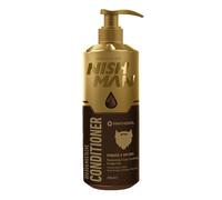 NISHMAN Balsamo per Cura di Barba e Baffi 200ml - Idrata e Ammorbidisce per una Barba Sana, Baffi Brillanti e Manutenzione Ottimale con Ingredienti Naturalmente Formulati