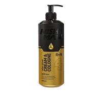 Nishman After Shave Cream Cologne 400ML - Crema Dopobarba Rinfrescante e Lenitiva con Profumo di Colonia - Idrata, Ammorbidisce e Si prende Cura (400 ml (Confezione da 1), 04 - Gold One)