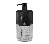 NISHMAN Gel da Barba 04 - Easy Shave 1000ml - Per una Rasatura Morbida, Idratante e Nutriente - Protezione Perfetta per una Pelle Liscia - Profumo Fresco e Duraturo - Cura Uomo