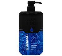 NISHMAN Gel da Barba 02 - Energizing 1000ml - Per una Rasatura Morbida, Idratante e Nutriente - Protezione Perfetta per una Pelle Liscia - Profumo Fresco e Duraturo - Cura Uomo