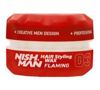 Nishman Hair Wax Flaming 03 150 ml - Pomata Styling