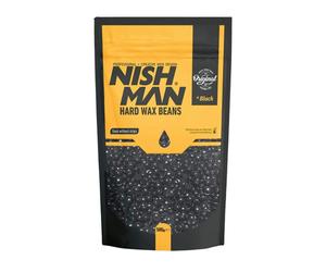 NISHMAN Hard Wax Beans Black 500g
