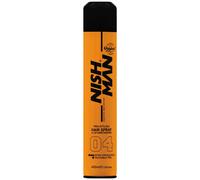 NISHMAN Lacca per Capelli – Tenuta Extra Forte, Lucentezza Naturale, Volume Extra – 400 ml
