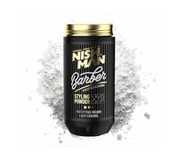 NISHMAN Polvere Modellante Barber X1 - Volume Opacizzante, Tenuta Leggera 30g - Polvere Per Capelli Leggera Per Uomini - Volume Istantaneo, Texture Naturale & Finitura Opaca