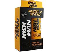 Nishman Hair Styling Powder 20G - Volume Massimo E Consistenza - Polvere Perfetta Per Lo Styling Dei Capelli Per Una Tenuta Flessibile (20GR, P1 - Mattifying Volume Light Control)