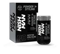 NISHMAN Polvere per Styling Capelli P0 - Sprayed Powder 20g + Refill 20g - Massimo Aumento di Volume e Texture - Polvere per Styling Perfetta per Tenuta Flessibile e Finitura Opaca