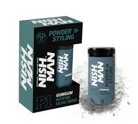 NISHMAN Polvere per Styling Capelli P1 Gumgum 20g - Profumo di Gomma da Masticare - Massimo Volume e Texture - Tenuta Flessibile e Finitura Opaca