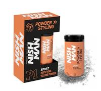 NISHMAN Polvere per Styling Capelli P1 Sport 20g - Profumo di Frutta Tropicale - Massimo Volume e Texture - Tenuta Flessibile e Finitura Opaca
