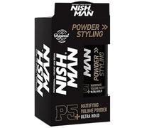 NISHMAN Polvere per Styling Capelli P5 - Mattifying Volume Ultra Hold 20g - Mass