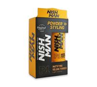 Nishman Hair Styling Powder 20G - Volume Massimo E Consistenza - Polvere Perfetta Per Lo Styling Dei Capelli Per Una Tenuta Flessibile (20GR, P1 - Mattifying Volume Light Control)