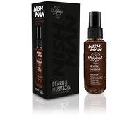 NISHMAN Profumo per Barba e Baffi - Adonis 75ml - Fragranza Rinfrescante e Duratura per la Cura della Barba - Profumo Ideale per la Cura Quotidiana di Barba e Baffi