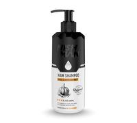 NISHMAN Shampoo Per Capelli - Garlic & Nettle Scented 480ml - Formula Rinforzante & Nutriente Per Capelli Sani - Stimola La Crescita, Riduce La Caduta & Ripristina La Lucentezza