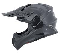 NISHUA Cross Evo Carbon Motocross Casco Carbonio L nero