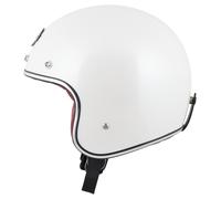 NISHUA Jet 2 Evo Casco Jet unisex bianca, taglia L