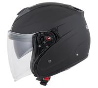 NISHUA NDX-1 Evo Casco Jet unisex nero, taglia 2XL