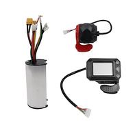 NISHZHU Controller Scooter Elettrico 36V 350W Display LCD Acceleratore Freno Scooter Elettrico Set Acceleratore Fissato Saldamente e in Modo Affidabile (36V)