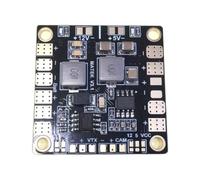 NISHZHU Scheda di distribuzione di alimentazione Mini Power Hub (PDB) con doppio BEC 5V/12V per Drone da Corsa FPV DIY RC e Multicopter Quadrirotor