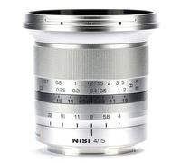 NiSi 15 mm F4 Fujifilm X argento