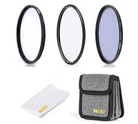 NiSi 77mm Circular Filter Advance Kit, Including HUC UV Filter, HUC CPL, Natural Night Filter and Filter Pouch