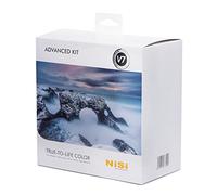 NiSi Advanced Kit V7 di Filtri 100mm, Kit di 4 filtri (GND Medium 3 Stop, GND Reverse 3 Stop, ND64 6 Stop, ND1000 10 Stop) con Holder NiSi V7 con True Color CPL e accessori.