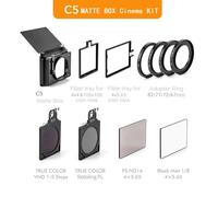 NISI C5 Matte Box Starter Cinema Filmmaker Kit Filter Frame for DSLR Camera