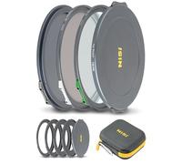 NiSi JetMag Pro Capture Kit 82 mm Kit filtro magnetico (NC UV, True Color CPL, 67 mm/72 mm/77 mm/82 mm, anelli adattatori, tappi anteriori e posteriori, borsa Caddy)
