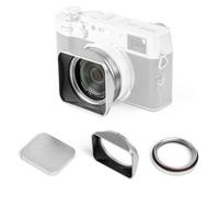 NiSi JetMag Pro Lens Hood Kit for Fuji X100 Series (Silver)