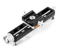 NiSi Guida per messa a fuoco macro NM200s - Rotabile a 360° Stabilizzatore Macro Slide/Macro Regolazione Scorrimento/Guida di messa a fuoco macro per fotografia macro