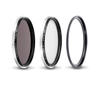 NiSi Swift Add on Kit da 82 mm, ND16 (1,2), 4 filtri neutri + filtro effetto diffusione Black Mist 1/4 + anello adattatore da 82 mm