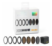 NiSi Swift FS ND - Kit di filtri ND da 52 a 62 mm, densità neutra ND8 (3 stop), ND64 (6 stop), ND1000 (10 stop), filtri a pressione Swift System da 62 mm con adattatori filettati da 52 mm/55 mm/58