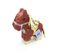 Nislai® Pentolaccia Cavallo piñata | Ideale per Feste di Compleanno | Matrimoni | Addio al Nubilato o per Suonare la piñata | Dimensioni ca. 43x33x10 cm