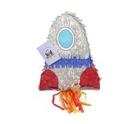 Nislai® Razzo Rocket Pinata | ideale per il razzo spaziale party | Pinata compleanno bambini | regalo Pinata | festa astronauta | grande divertimento per battere | e 40 x 25 x 20 cm