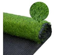 Nisorpa Tappeto in erba artificiale per esterni, 2 x 3 m, altezza 30 mm, rotolo di erba sintetica per esterni, tappeto erboso artificiale per balcone, giardino, terrazza, verde