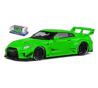 NISSAN GT-R (R35) LB WORK SILHOUETTE ACID GREEN 2020 1/43 Solido Nuovo in...