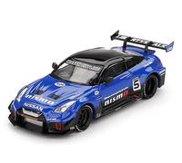 NISSAN GTR (R35) - LB Works Silhouette - 2025 - blue / black - Mini GT 1:64