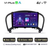 NISSAN JUKE dal 2008 al 2018 Autoradio Stereo Navigatore Android 12 CARPLAY RDS