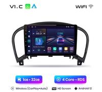 NISSAN JUKE dal 2008 al 2018 Autoradio Stereo Navigatore Android 12 CARPLAY RDS