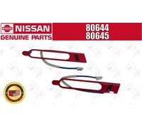Nissan OEM BOCCHETTA, MANIGLIA ESTERNA LH & RH set rosso per R35 GT-R 2007+