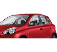 Nissan Originale Micra Foglia K13 Mc ZE6 Specchio Coperchi Piano Nero Set x2