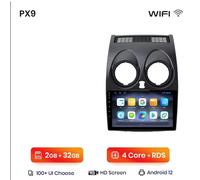 NISSAN QASHQAI dal 2006 al 2017 Autoradio Stereo Navigatore Android 12