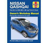 Peter Gill Nissan Qashqai Petrol & Diesel (Feb '14-'20) 63 to 69 (Tascabile)