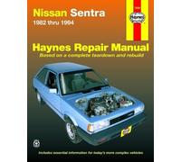 Nissan Sentra Sedan, Coupe, Wagon petrol (1982-1994) Haynes R (Copertina rigida)