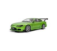 Nissan Silvia S15 Spec-R Aero Solido 1999 Verde Modellino 1:18 Solido