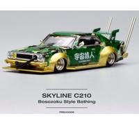 NISSAN Skyline C210 KAIDO RACER - BOSOZUKO STYLE - BAPE 30TH - POP RACE 1:64